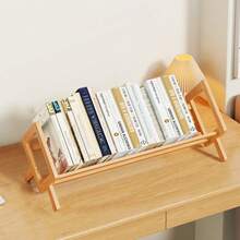 1pc Simple Children/Student Bookshelf, Combination Desk Organizer Rack, Multi-Functional Storage Shelf, Minimalist Modern Large Capacity Bedside Bookcase, Living Room Comic/Disc Display Rack - Multiple Styles - View 16