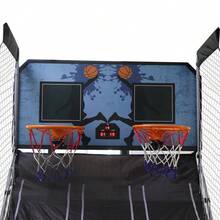 Indoor Basketball Arcade Game Dual Electronic Score Shooting 2 Players With 4 Balls - Default - View 12