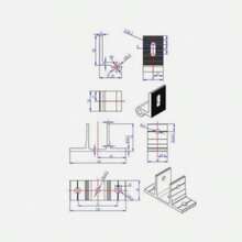 2X Solar Panel Mounting Brackets Adjustable Angle Solar Panel Tilt Mount Bracket - Multicolor - View 6