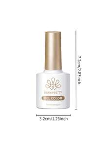 BORN PRETTY 10ml White Cat Magnetic Gel Ultra Shine Glitter Semi Permanent Soak Off UV Gel Suitable For And Salon Use - Multicolor - View 2
