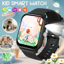 1pc Kids Comfortable Silicone Strap Smart Watch With Built-In Flashlight, 1.83-Inch Full Touch HD Screen, Multiple Sports Modes, Camera Control, Alarm, Bluetooth Calling And Music Control, Children's Day Party Birthday Surprise Gift - View 13