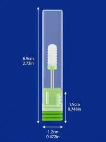 1/2/4/5PCS Professional Ceramic Tungsten Nail Drill Bit Milling Cutter For Manicure Pedicure Nail Files Buffer Nail Art Equipment Accessory Tools - Multicolor - View 5