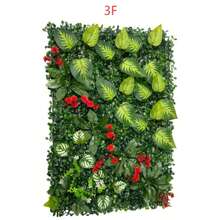 1pc Artificial Plant Wall Decor Fence, Size 40cm X 60cm, Suitable For Balcony Privacy, Ceiling, Garden And Yard Decoration - Multicolor - View 16