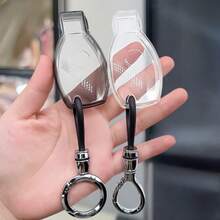 Ốp chìa khóa điều khiển từ xa bằng TPU mới, kèm móc khóa, phù hợp với các dòng xe A B C E R GLS GLA GLK GLC CLS CLA AMG W204 W205 W212 W463 W176. - Loại B - Xem 3