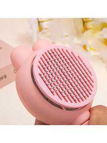 Bàn chải lông thú nhỏ hình thỏ, lược, bàn chải loại bỏ lông rụng cho mèo/chó, bàn chải massage chải chuốt, màu trắng, hồng, tím, xanh lá cây, cam - Nhiều màu - Xem 10
