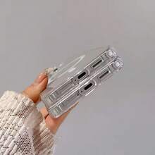 Ốp lưng điện thoại từ tính ELVEV chất lượng cao, nhiều màu sắc, làm từ nhựa PC cứng, có đế hút, tương thích với Galaxy S26, S25 Edge FE Ultra Plus, A37, A57, A17, A36, A16, A56, A55. - màu đen - Xem 9