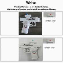 1 pieza Pistola de agua de broma, pistola de agua reversible de broma, adecuada para fiestas y diversión de verano, juguete novedoso y divertido, actividad de lucha con agua en la piscina o la playa, regalo creativo, juguete del Día de los Inocentes - Multicolor - Ver 17