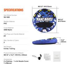 Carrello per kayak - Liegematte-run per 2 persone - Visualizzare 11