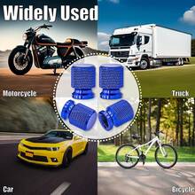 2pcs Universal Motorcycle Tire Valve Stem Caps Tire Valve Caps For Off-Road Bikes - A - View 2
