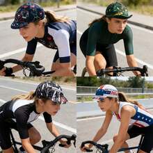 夏季骑行小帽子头盔带衬里防晒遮阳帽投资基金速干透气运动帽 - 騎乘防曬遮陽帽 - 查看 4