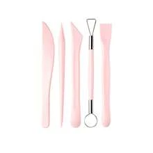Set de 9 piezas de herramientas de arte de cerámica, escultura de arcilla, arcilla suave, DIY - Juego de 9 herramientas para cerámica - Ver 6