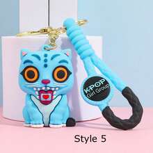1pc Witcher Cartoon PVC Soft Keychain - Anime Peripheral Small Gift - Fashion Bag Accessory, Cartoon Character Design, Versatile, Best Small Gift For Daily Wear Or Giving To Friends - Multicolor - View 14