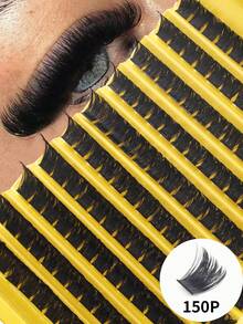 Bộ 180/160/140/120 sợi mi giả D-Curl mềm mại, mi giả D-Curl 0.07mm, mi nối tự nhiên hỗn hợp 8-16mm, mi giả siêu dày và dài, mi giả uốn cong riêng lẻ, mi mỏng và dài, mi dài hiệu ứng hoạt hình, phù hợp cho người mới bắt đầu sử dụng tại nhà. Mi giả siêu dày. - Nhiều màu - Xem 16