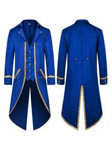 Phnom Penh Swallowtail Coat 2 Blå