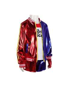 Team Cosplay Costume, Stage Performance Costume, Adult Halloween Performance Costume - Full Outfit (jacket + T-shirt + Pants + Gloves) - View 3