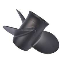 Black Propeller 9.9x12 Fit Outboard Engines Tohatsu Outboard Engines MFS NSF 25/30 4 ST - default - 查看 4