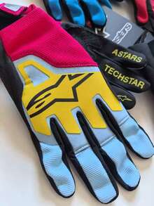 Alpinestars Găng tay xe máy địa hình TECHSTAR dành cho xe đạp đổ dốc, xe đạp leo núi DH MX MTB, găng tay xe máy nam và nữ, phụ kiện đua xe đạp. - Nhiều màu - Xem 6