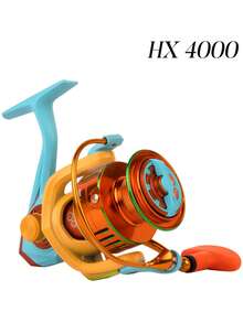 BILLINGS Spinning Reel-New Macaron Color,10KG Max Drag Fishing Reel Spinning With Anti-Reverse,Metal Spool&Rocker,4.7:1/5.0:1 Gear Ratio,Available 1000-6000 Series Fishing Reels,Ideal For Freshwater & Saltwater - Multicolor - View 13