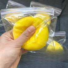 新款起司造型捏捏樂壓力紓壓玩具,可愛逼真食物擠壓指尖玩具,適合成人通勤辦公紓壓、學生學習桌面裝飾,生日禮物 - 彩色 - 查看 6