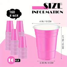 10-100pcs/Set Reusable Mini Party Cups, Suitable For Snacks, Juice, Any Party Occasions - Multicolor - View 7