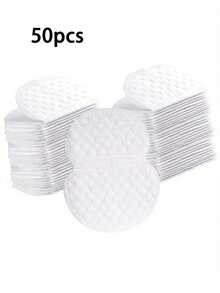 10/50pcs Disposable Sweat Pads, Long-Lasting Effective, Lightweight Breathable, Invisible Comfortable Odorless, Suitable For Men And Women In Summer - White - View 9