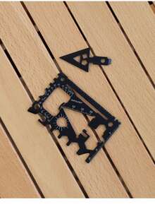 Dụng cụ đa năng ngoài trời 18 trong 1 EDC, mở chai, mở lon, tua vít, cờ lê nhỏ, dao bỏ túi. - Nhiều màu - Xem 2