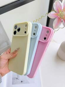 3 buah Casing Ponsel Silikon Lembut Warna Solid, Pelindung Ponsel Warna Dopamin Lucu, Kompatibel dengan iPhone 16 Pro Max, 16, 16 Plus, 16 Pro, 15, 15 Pro, 15 Plus, 15 Pro Max, 14, 14 Plus, 14 Pro, 14 Pro Max, 13, 13 Pro, 13 Pro Max, 12, 12 Pro, XS Max, XR, Cocok untuk Penggunaan Sehari-hari, 17, 17 Pro, 17 Pro Max - MultiWarna - View 31