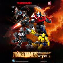 Hasbro 孩之宝变形金刚明星角色系列：4件套可动人偶套装——酷炫收藏模型：擎天柱/大黄蜂/红蜘蛛/威震天——全身可动，零件可互换 - 彩色 - 查看 2