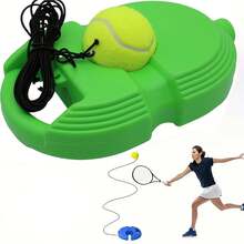 网球回弹训练套装，成人及初学者独立练习网球的装备 - 彩色 - 查看 5