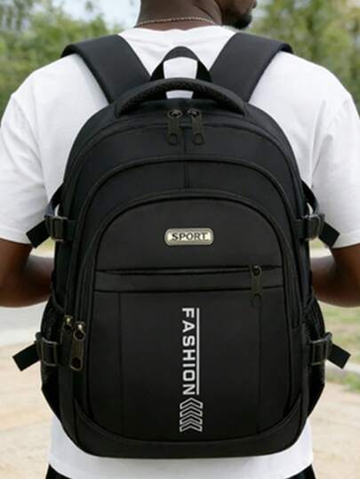 双肩包，女生初中生大容量书包，男生韩版中小学生背包，轻便背包