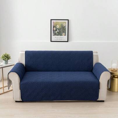 1 tấm bọc ghế sofa bền chắc, dễ vệ sinh, thân thiện với thú cưng, thiết kế chần hình thoi, phù hợp với ghế sofa 1/2/3 chỗ ngồi, thoáng khí suốt bốn mùa, bọc ghế sofa hiện đại có túi bên hông.