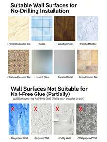 1个无需钻孔的大号卫生纸架，空间宽敞，可容纳大卷卫生纸，不锈钢厨房纸巾架 - 查看 4