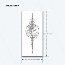INKARTLINK タトゥーシール ジャグアタトゥー 2枚セット 2週間 長持ち 防水 刺青シール 入れ墨シール メンズ レディース 流行 女 半永久的 消えるタトゥー 手首 腕 手の背 足 腹部 鎖骨 - 18 - チェックする 4