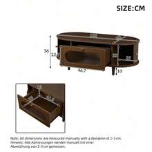 Coffee Tables - Walnut + MDF - View 6