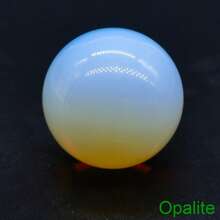 1 pieza Esfera de piedra de lapislázuli, decoración de piedra natural, accesorio para el hogar, regalo para ocasiones especiales - Piedra - Ver 9