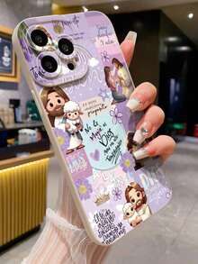 Shockproof Phone Case With A Minimalist And Colorful Painted Jesus Design, Compatible With IPhone And . - 多色 2 - 查看 2