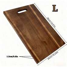 1pc Rosewood Material Multipurpose Wooden Cutting Board, Serving Tray, Steak Platter, Cheese Board, Suitable For Chopping Vegetables And Meat, Kitchen And Dining Room - 1pc Handle Cutting Board Tray - View 5