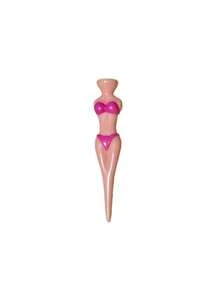 1/5Pcs Premium Color-Coded Golf Tee Holder Set – Fashionable Chic Bikini Model Plastic Ball Display With Capsules | Durable & Portable Golf Tee Organizer For Easy Club Management | Stylish, Fun & Unique Practice Accessory For Women Golfers/Golf Lovers | Perfect For Golf Course Practice, Tournaments & Driving Range | Thoughtful Gift For Her, Essential Women's Golf Gear ﻿ - Multicolor - View 14