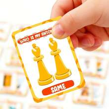 Quixorblex Antonym Flashcard Set, Double-Sided Laminated Vocabulary Cards, Portable English Learning Cards, Language Learning Stationery, Classroom Teaching Aids, Vocabulary Expansion Cards, School And Office Learning Tools - Multicolor - View 8