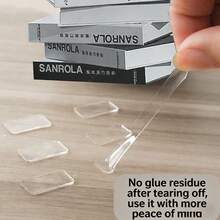 60 miếng dán hai mặt trong suốt, băng keo hai mặt nano acrylic trong suốt - Chống thấm nước, có thể bóc ra, dễ tháo rời. Thích hợp để dán áp phích bảo tàng, làm đồ thủ công bằng bóng bay, trang trí tiệc lễ hội, dành cho người đam mê DIY, dễ bóc và dán. Quà tặng mùa tựu trường, quà tặng cho thợ lắp đặt chuyên nghiệp. Quà tặng mùa tốt nghiệp, quà tặng mùa tựu trường, quà Giáng sinh, quà Ngày lễ tình nhân, quà Lễ Tạ ơn, quà Ngày thiếu nhi. - Bộ - Xem 9