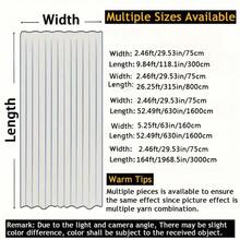 1pc 30m Long Yellow Wedding Backdrop Curtain. Soft Mesh Fabric Suitable For DIY Decoration In Various Scenarios - Perfect For Chair Sashes, Wedding Car Ribbons, Christmas Tree Decorations, Arch Decor, Stage Setting, Living Room Decor, Ceiling Decor, Table Runners, Home Room Decor - View 6