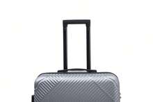 YSTYLE Ultra-Light And Spacious Hardside Trolley Suitcase, Side Combination Lock With TSA, 4 Wheels For Easy Transport - Silver - View 3