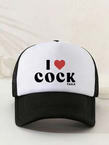 Mũ lưỡi trai lưới xốp in họa tiết trang trí độc đáo, kiểu dáng trucker, baseball, sun hat, thích hợp sử dụng hàng ngày, đi du lịch ngoài trời, leo núi, nghỉ mát biển, mùa hè, lễ hội. - G - Xem 15