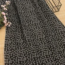 1pc Linen Plum Blossom Printed Fabric, Linen Plaid Fabric For Sewing, DIY Crafts, Bows, Clothing, Sofa Pillows, Tablecloths, Home Decor - Multicolor - View 24