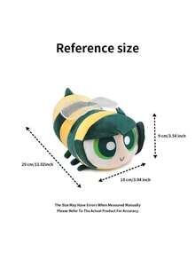 Plush Doll - Blossom, Bubbles And Buttercup, Powerpuff Girls Dressed As Bees - Multicolor - View 8