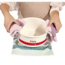 30/10 chiếc Khăn Lau Nhà Dày Họa Tiết Hoa Châu Âu, Khăn Lau Nhà Bếp, Khăn Lau Bát Bằng Sợi Microfiber, Không Xơ Vải, Có Thể Tái Sử Dụng, Siêu Thấm Hút & Nhanh Khô, 10 Inch x 10 Inch - Nhiều màu - Xem 3