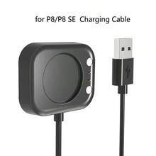 Cable de carga rápida para reloj inteligente, adaptador de corriente, cargador inalámbrico para P8|P8 SE - Ver 2
