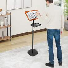 8kg Load-Bearing Capacity 0-180° Adjustable Floor-Standing Reading Stand W/Tray - Floor-standing Reading Stand - View 5