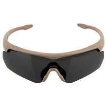 Gafas tácticas antivaho, gafas de ciclismo con 3 lentes intercambiables con protección UV400, regalos para hombres y mujeres. - Caqui - Ver 3