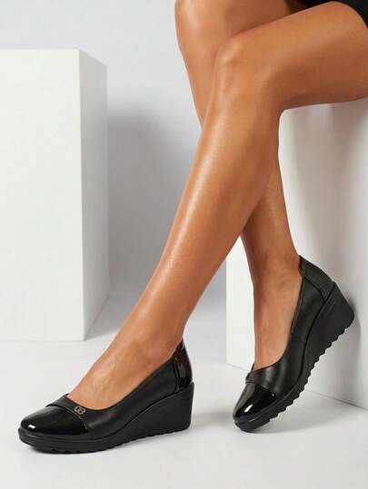 Sapatos de Salto Cunha para Mulher Rizeto